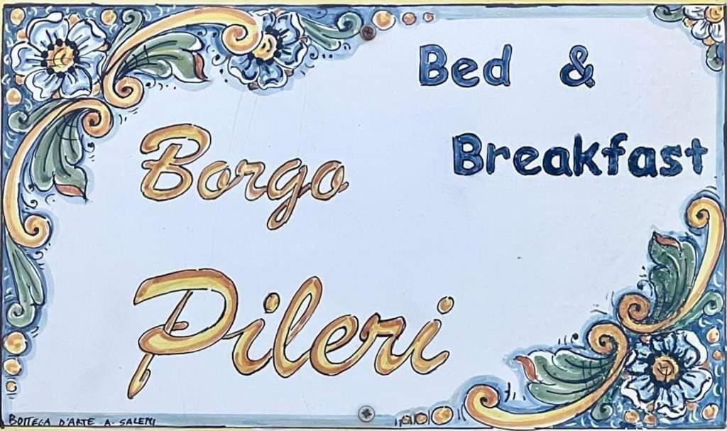 B&B Borgo Pileri Mazzarino Kültér fotó
